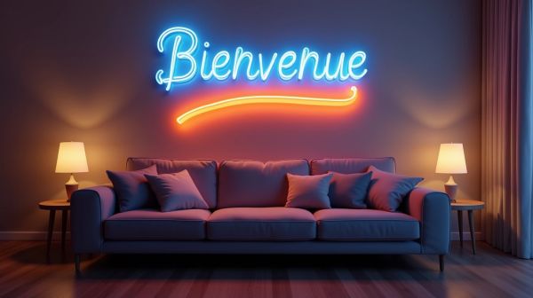 Transformez votre espace avec une enseigne néon personnalisée
